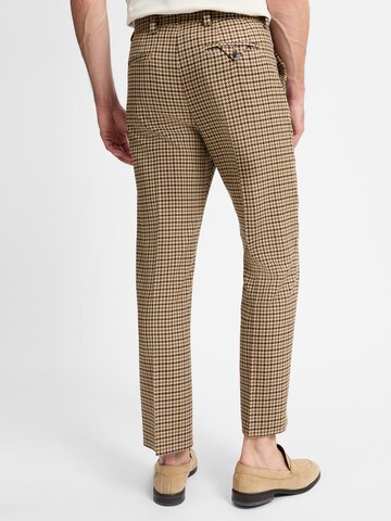 HUGO Regular Bügelfaltenhose in Beige