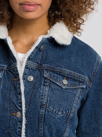 CROSS JEANS Übergangsjacke 'B 615' in Blau