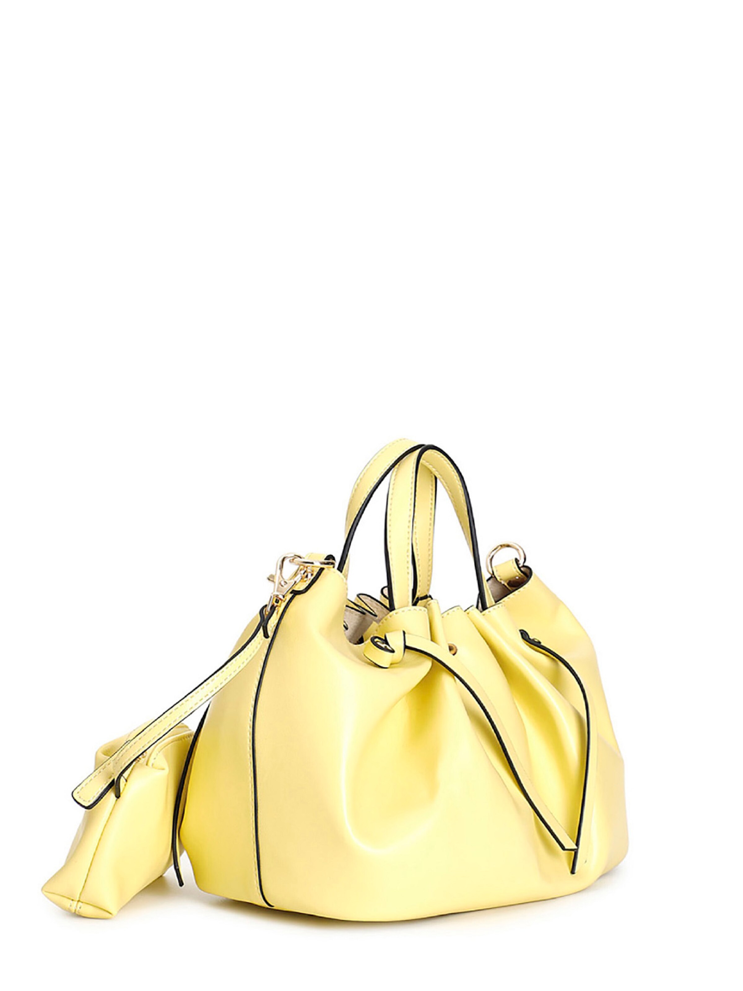 Borsa a sacco di CAFè NOIR in giallo