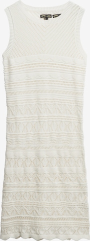 Robe d’été Superdry en blanc : devant
