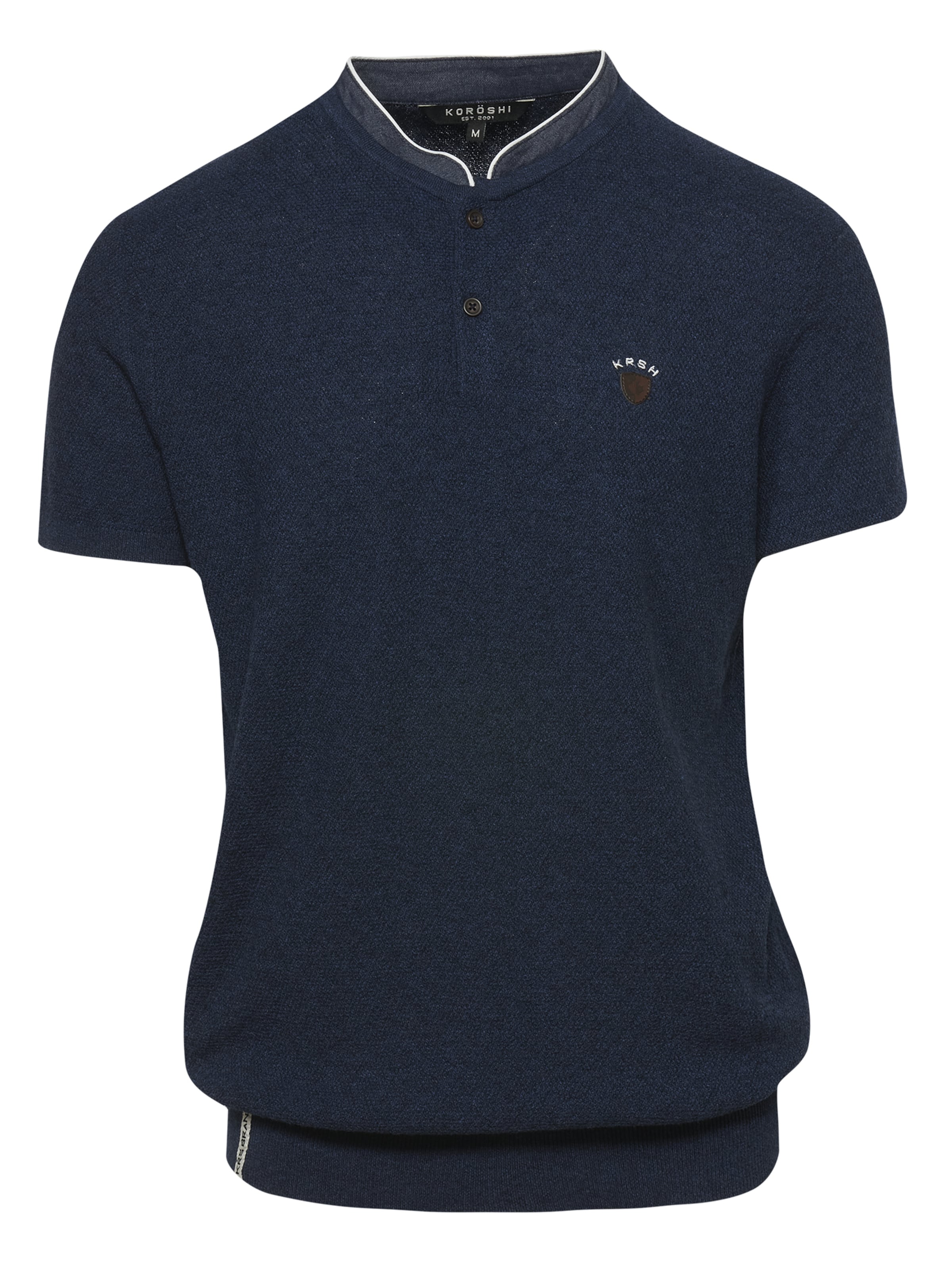 Tricou de la KOROSHI pe albastru: față