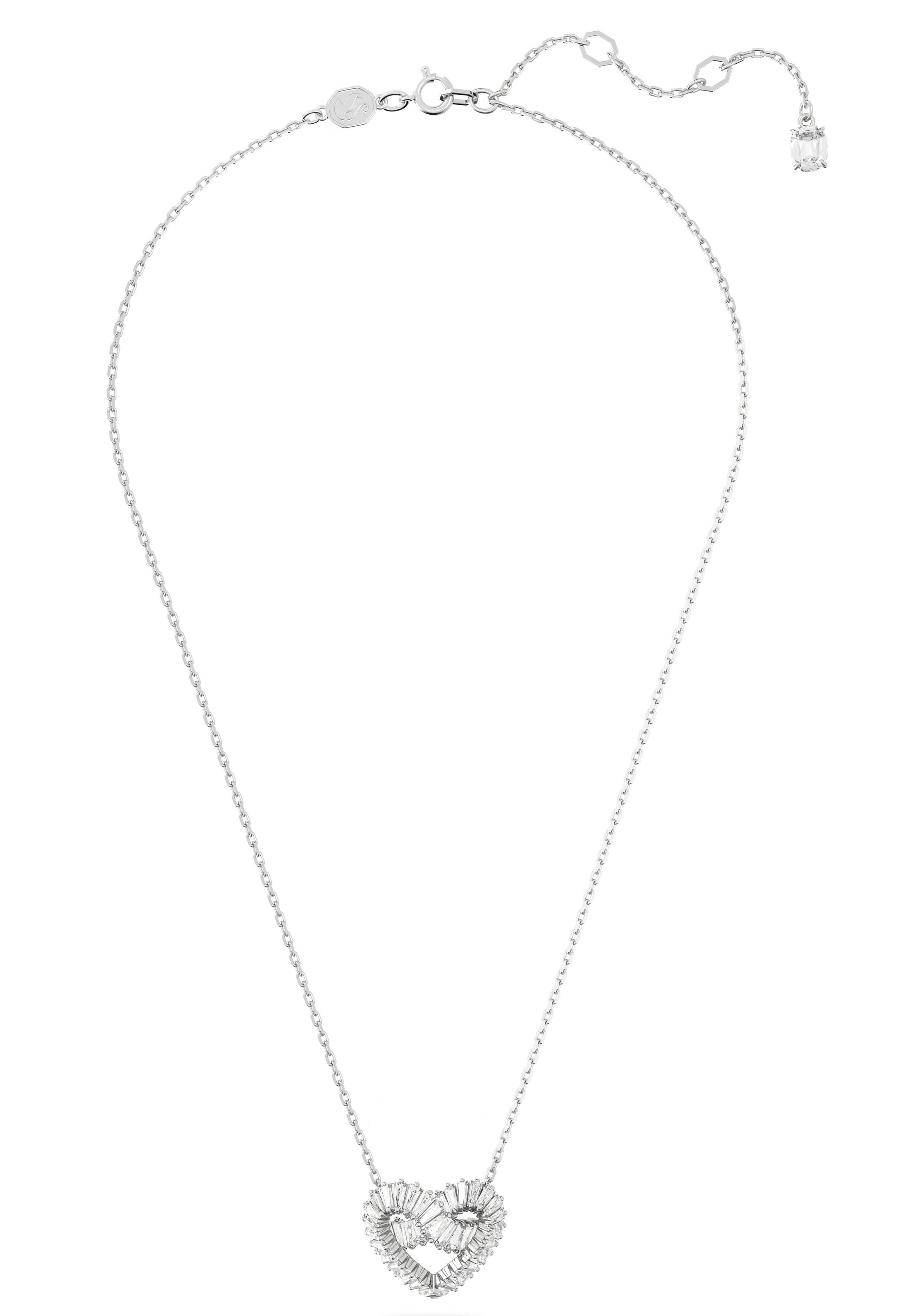 Swarovski Necklace in Silver: front