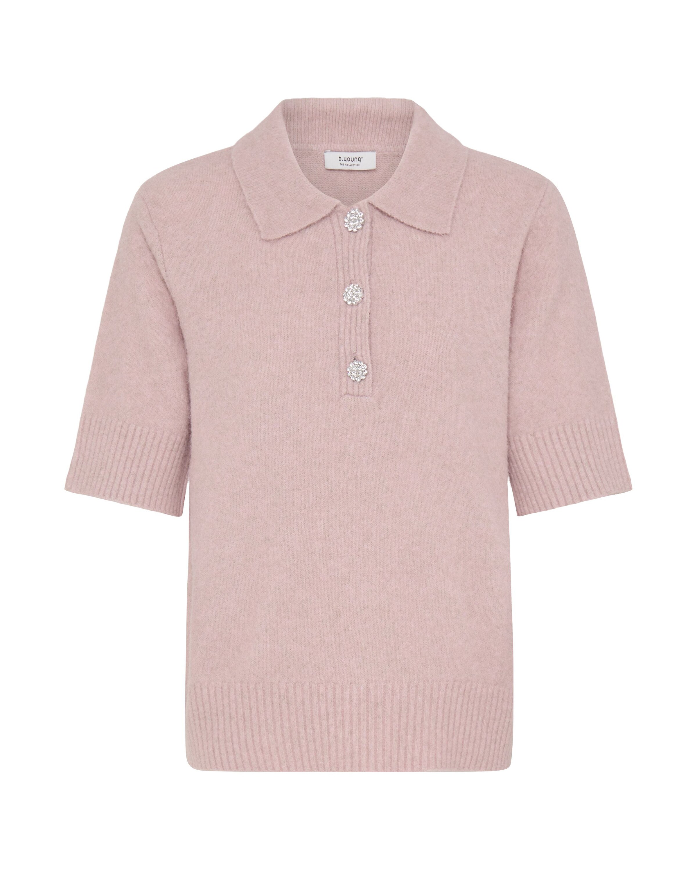 b.young Trui 'MMINNA' in Roze: voorkant