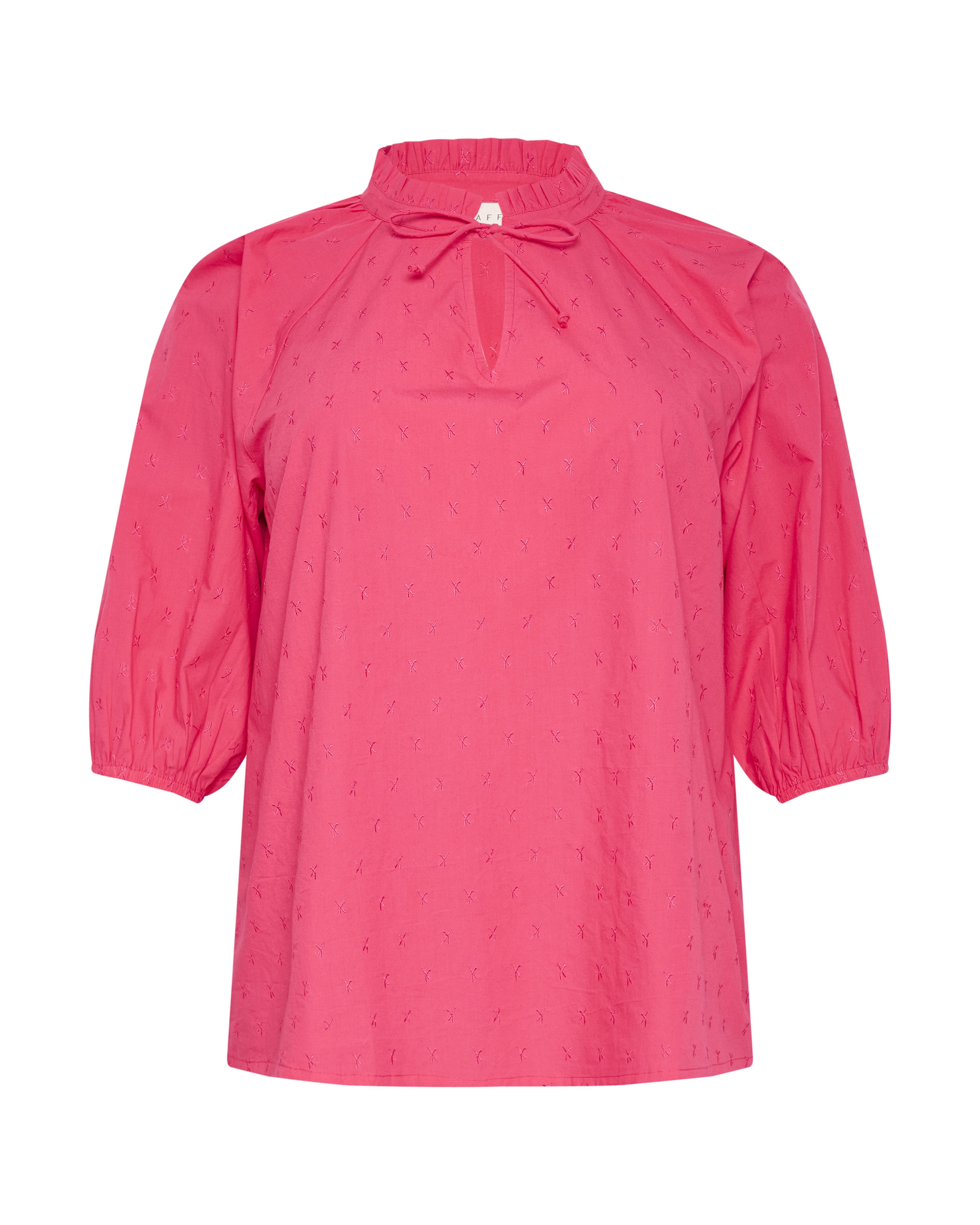 KAFFE CURVE Bluse 'KCLulla' in Pink: Vorderseite