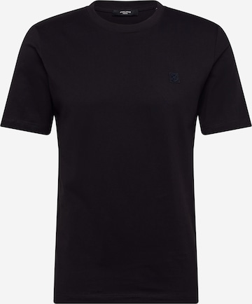 Tricou de la JACK & JONES pe negru: față