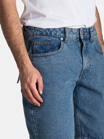 Pegador - regular Vaquero 'Bostic' en azul