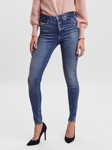 VERO MODA Skinny Jeans in Blue: front