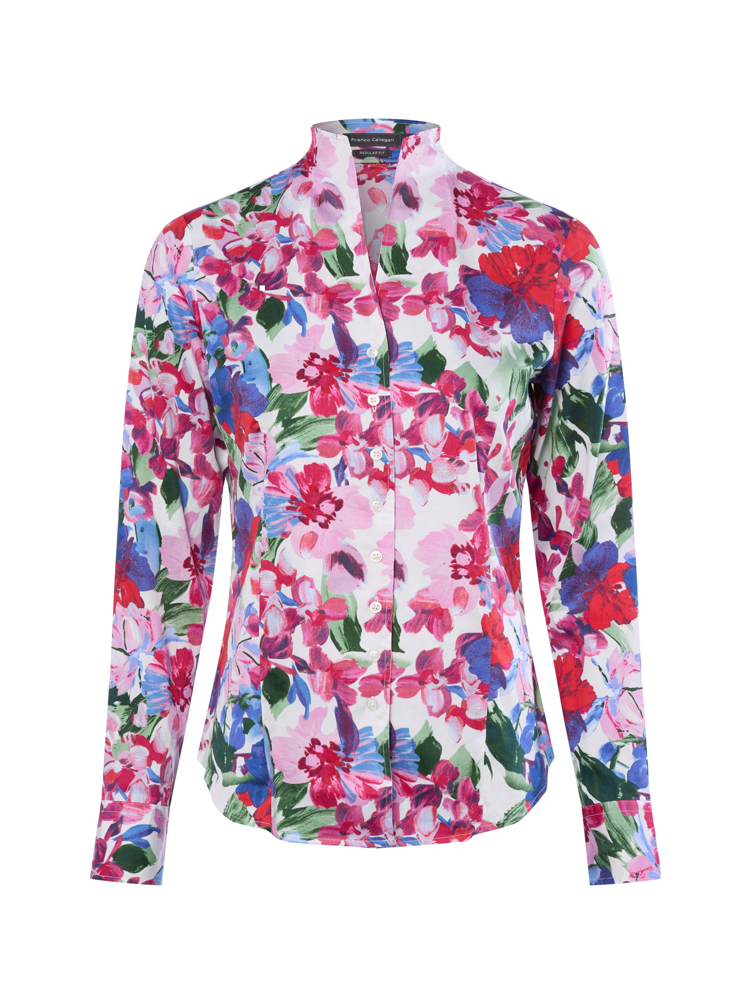 Franco Callegari Bluse in Weiß: Vorderseite