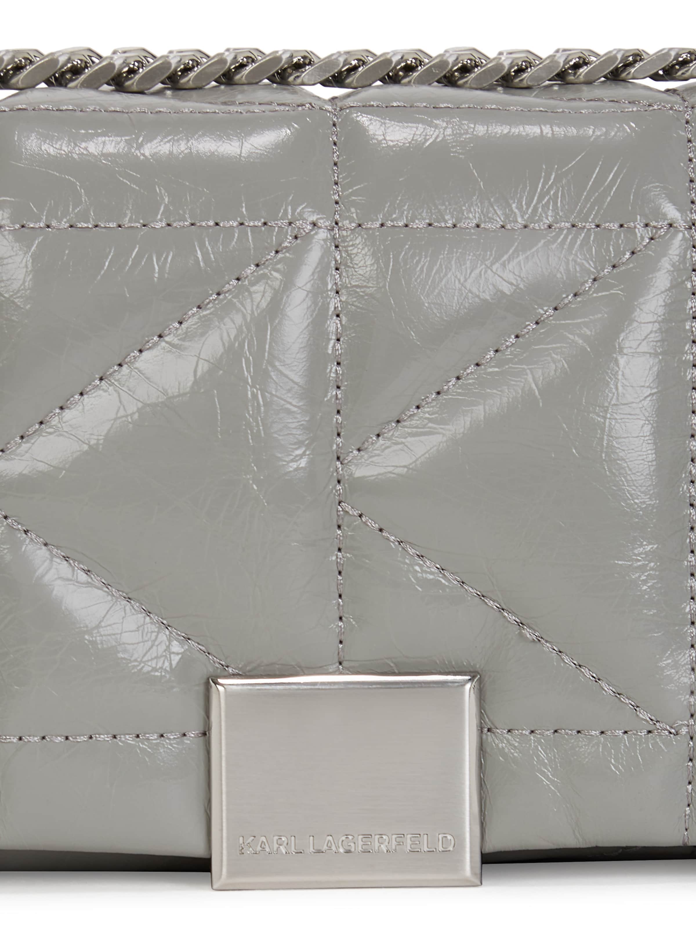 Karl Lagerfeld Umhängetasche in Grau