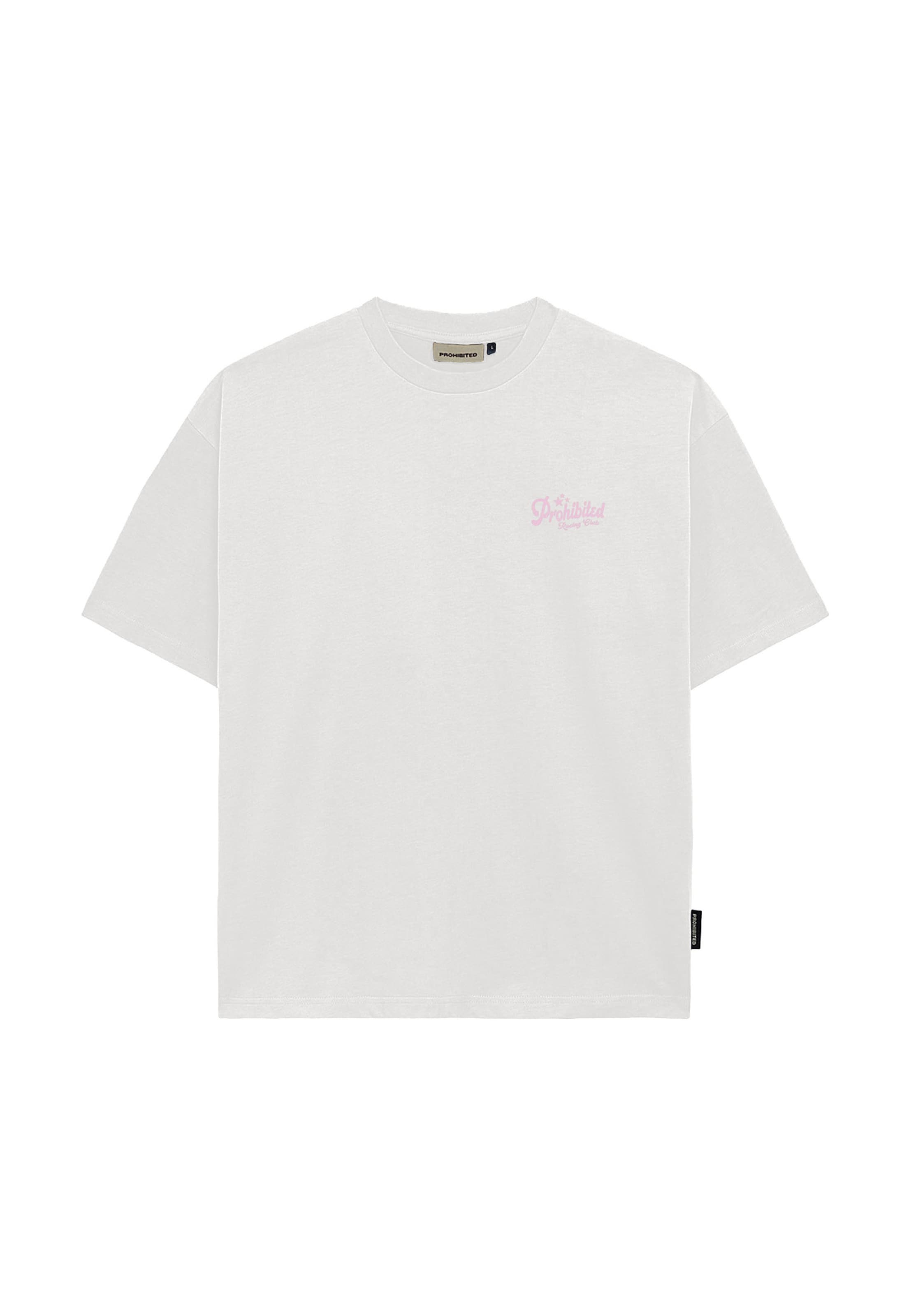 Prohibited - Camiseta 'Tuning Club' en rosa: frente