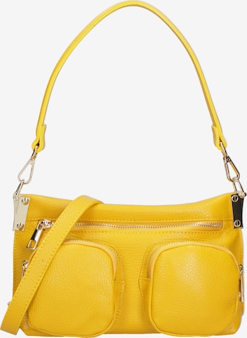 Sac bandoulière Roberta Rossi en jaune : devant
