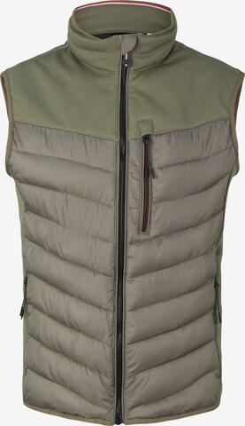 Gilet di TOM TAILOR in verde: frontale