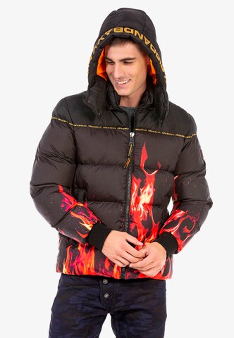CIPO & BAXX Winter Jacket in Mixed colors: front