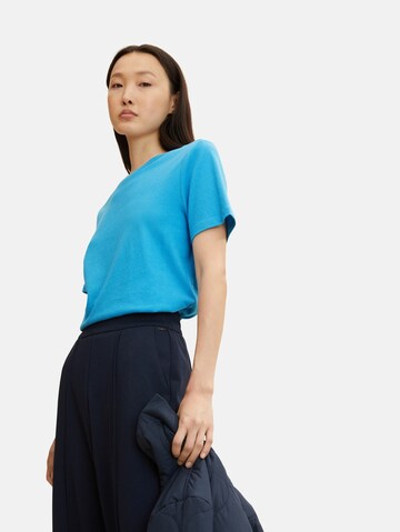 TOM TAILOR T-Shirt in Blau