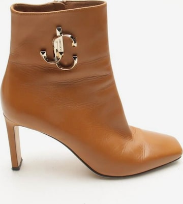 JIMMY CHOO Dress Boots in 40 in Brown: front