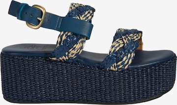 Desa - Sandalias 'Sandalen' en azul: frente