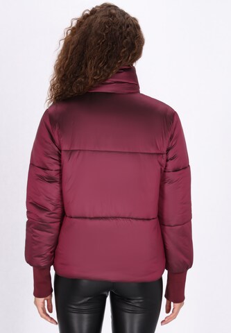 Veste mi-saison faina en rouge