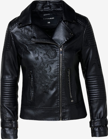 KOROSHI Välikausitakki värissä musta: etupuoli