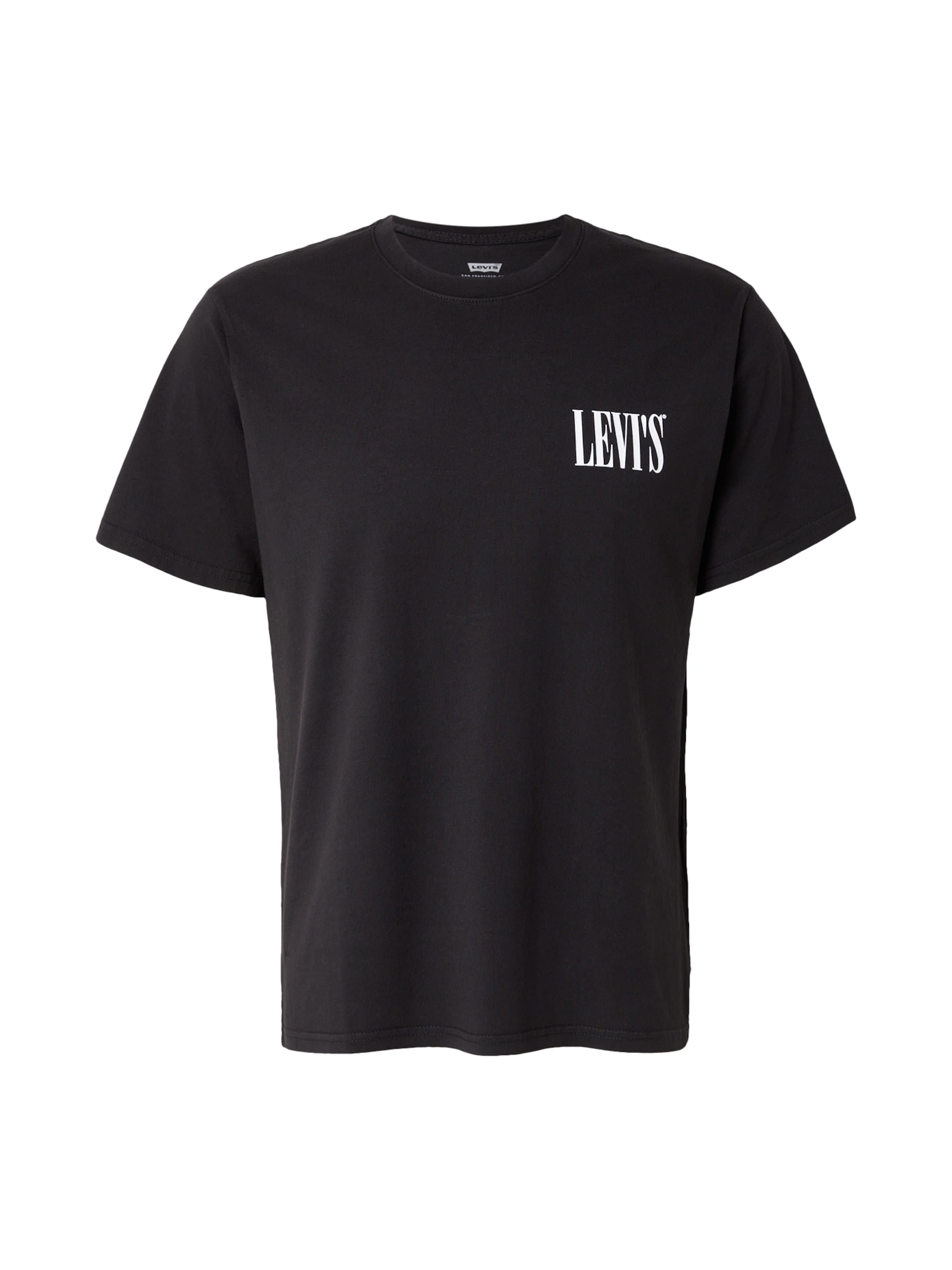 LEVI'S ® Tričko 'Relaxed Graphic' - Čierna: predná strana