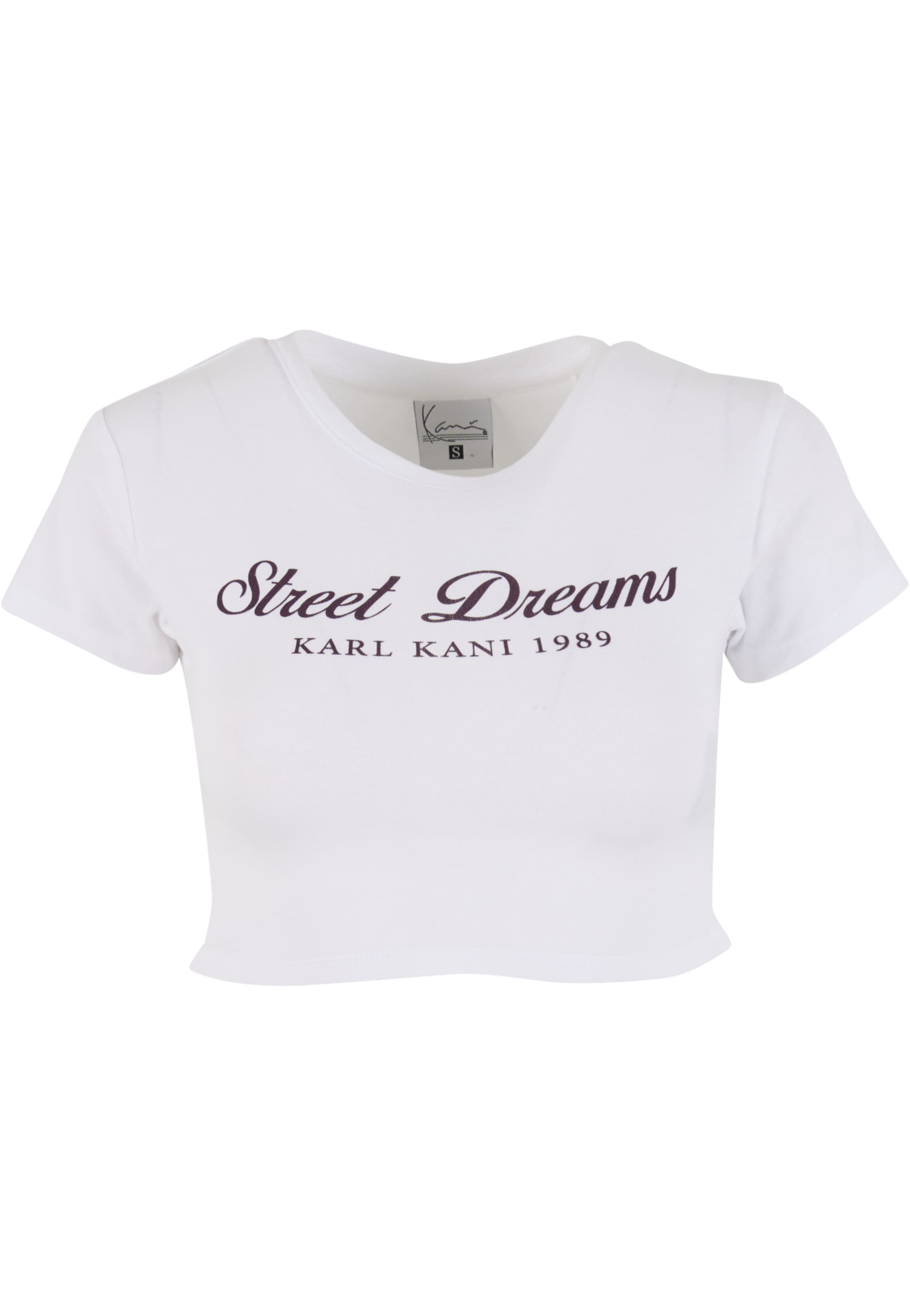 T-shirt Karl Kani en blanc : devant