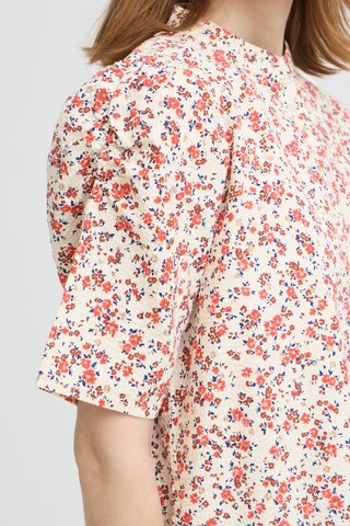 ICHI Bluse 'IHQWINA SH2 ' i beige