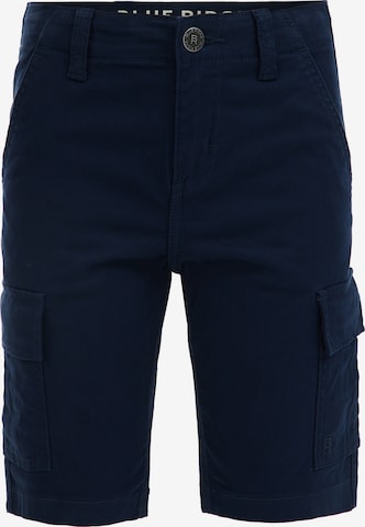 WE Fashion Regular Pants in Blue: front