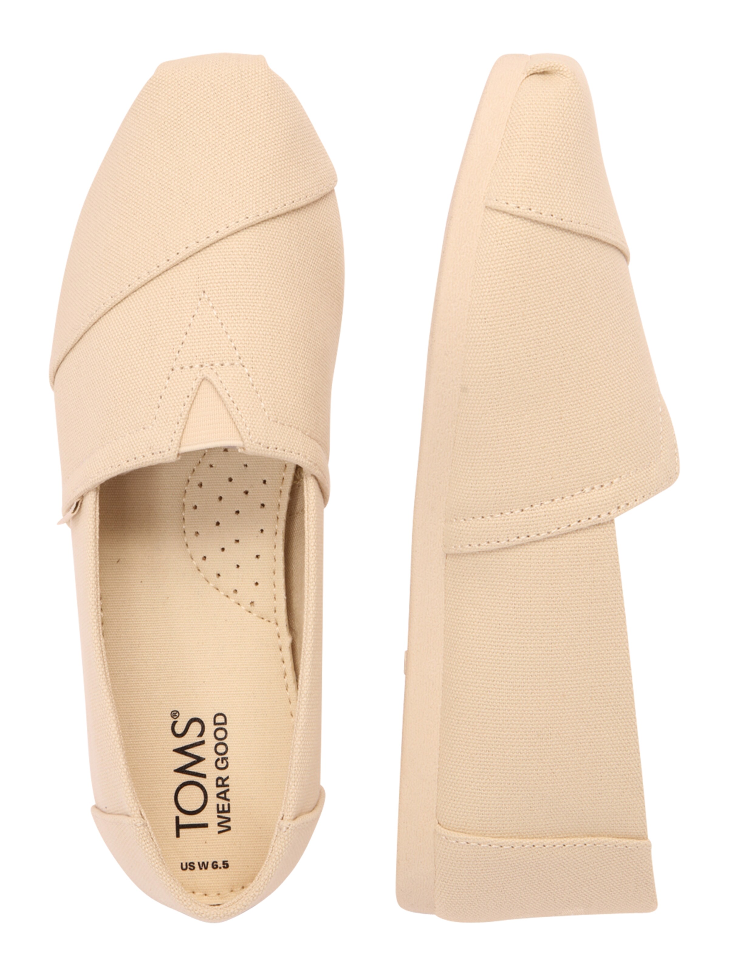 TOMS Slip On 'ALPARGATA' in Beige: Seite
