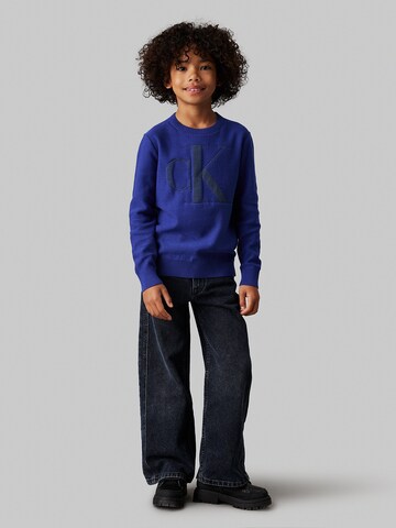 Calvin Klein Jeans Pullover in Blau