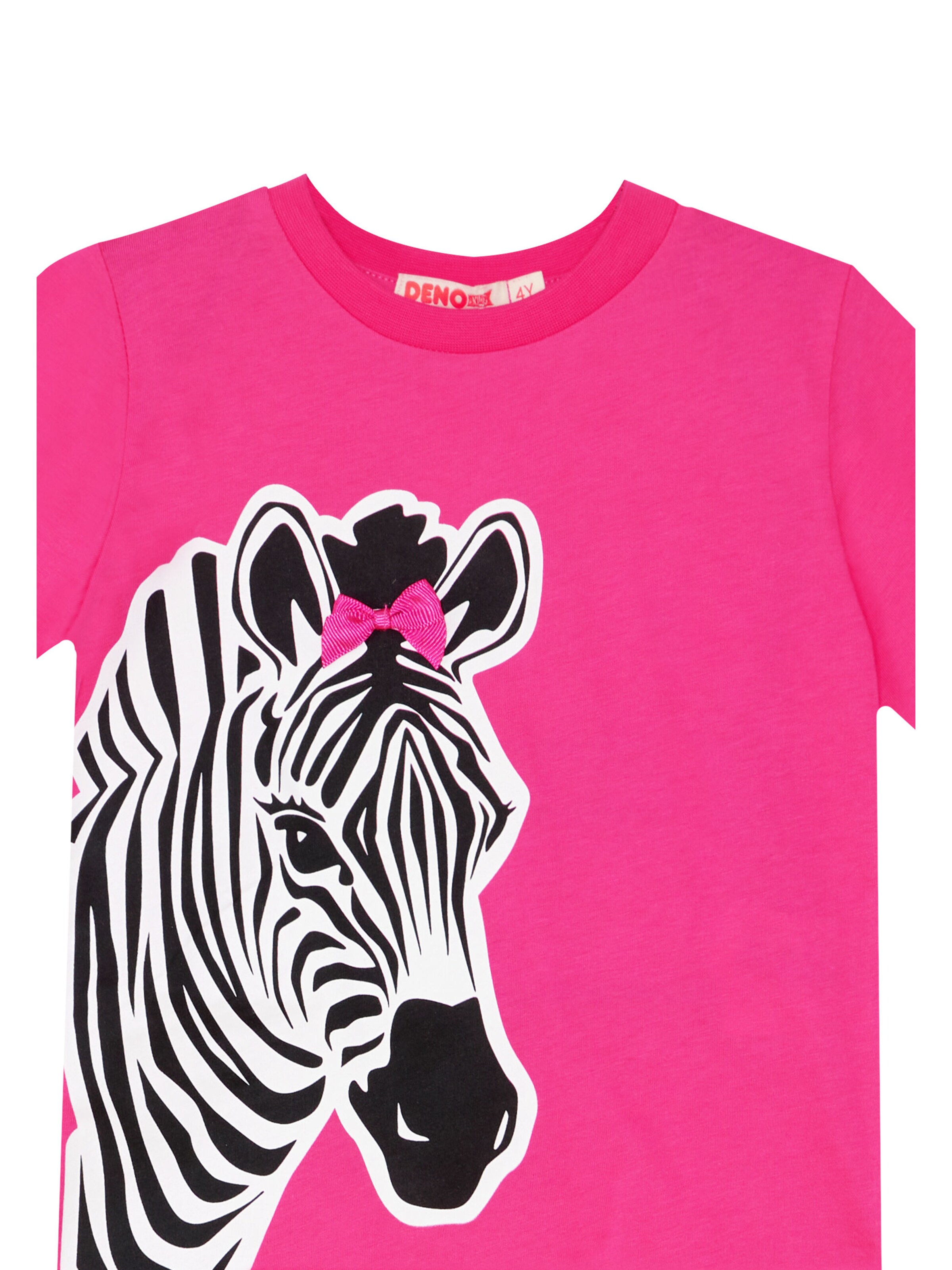 Survêtement 'Zebra' Denokids en rose