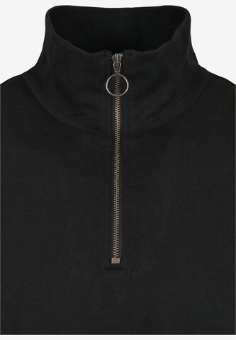 Urban Classics Sweatshirt 'Heavy' in Schwarz