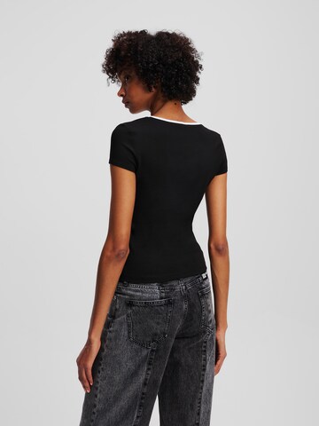 KARL LAGERFELD JEANS Футболка в Черный