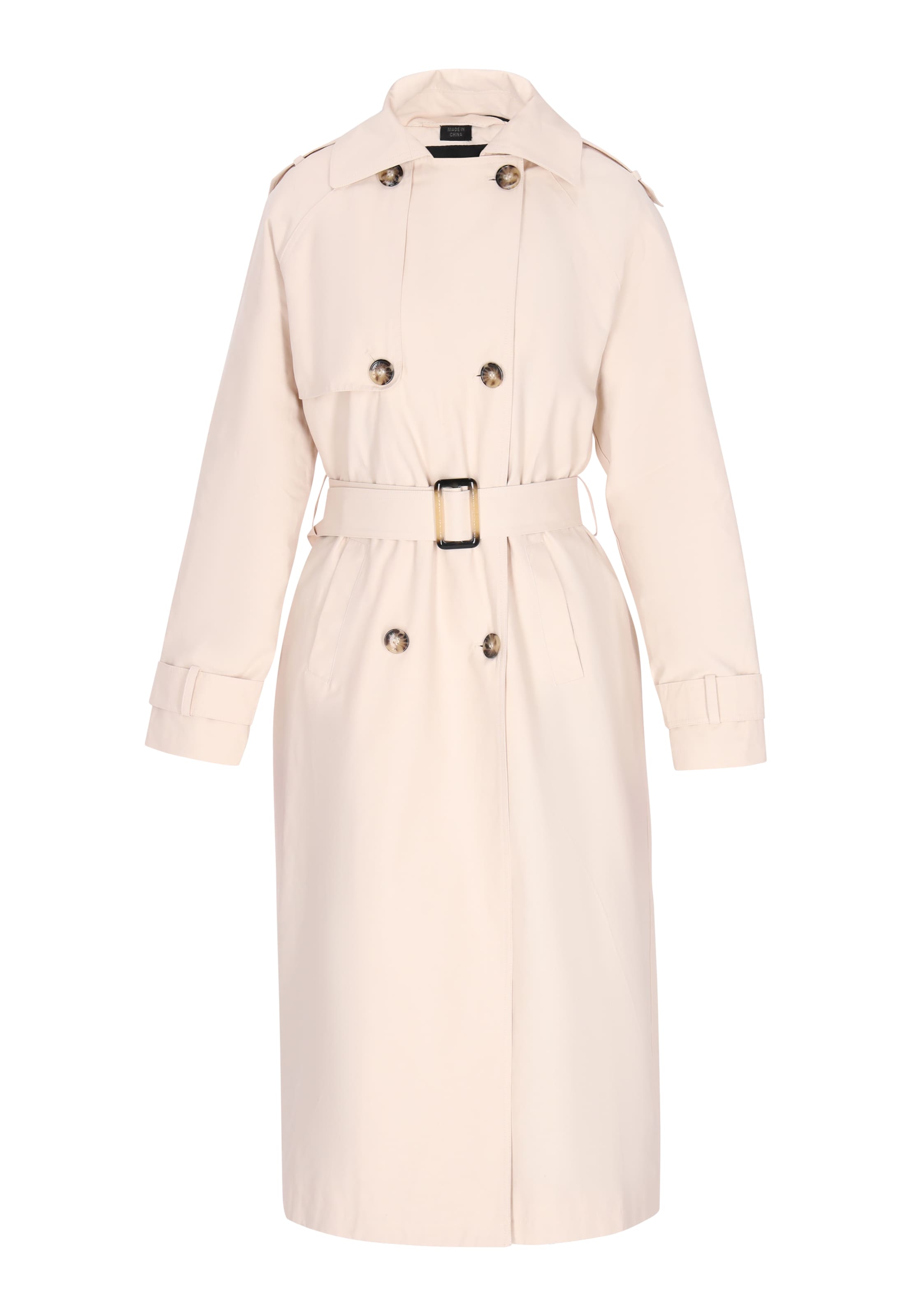 DreiMaster Klassik Between-Seasons Coat 'Classic Look' in Off white, Item view
