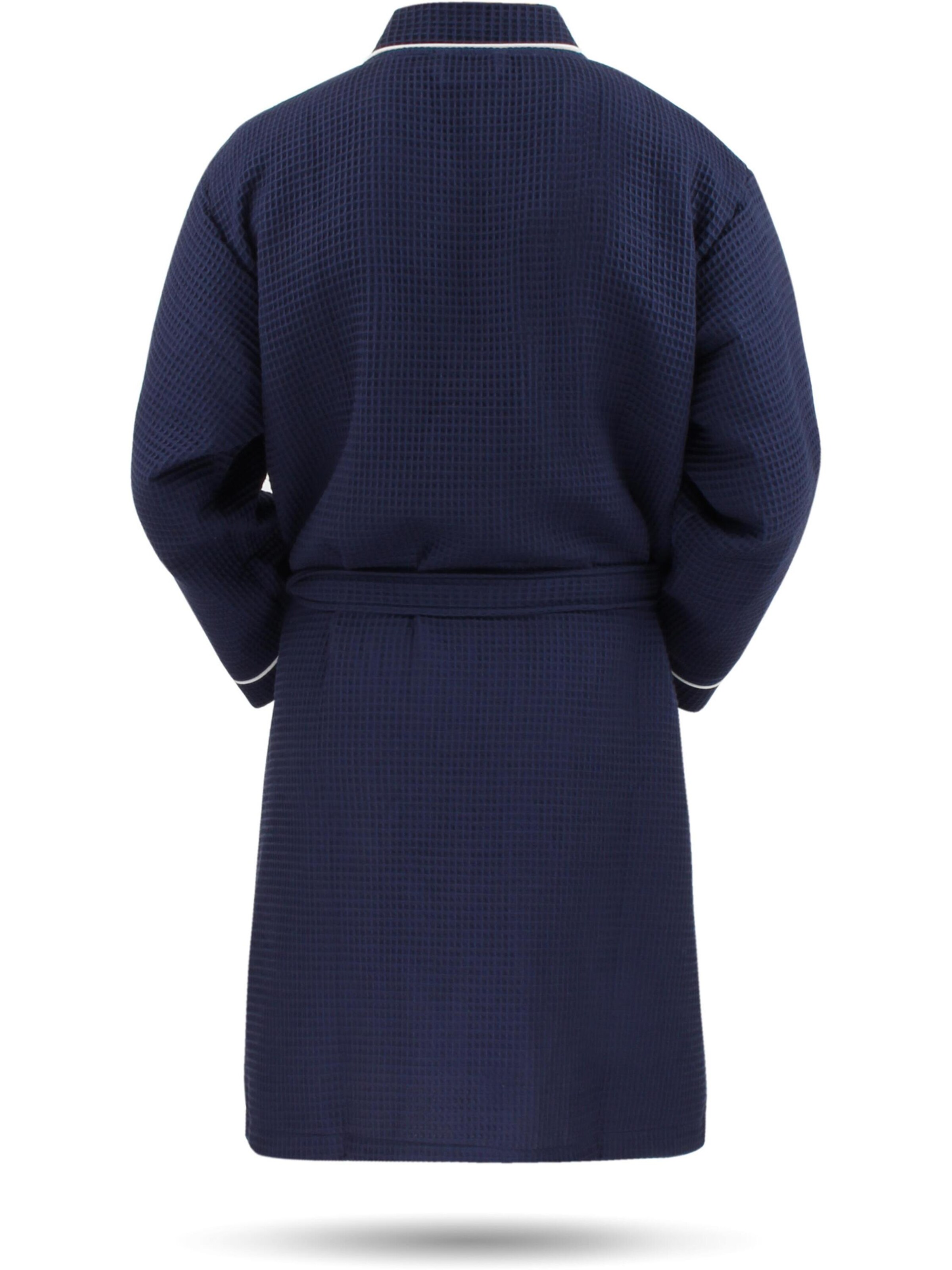 normani Bademantel 'Bali' in Blau