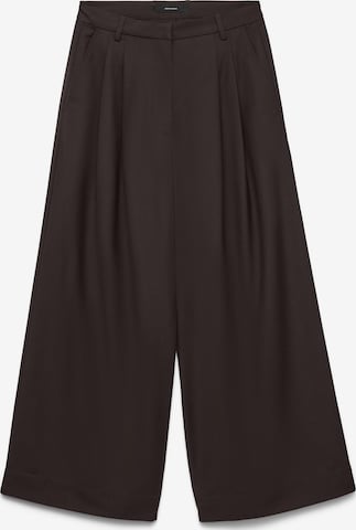 VERO MODA - Pantalón plisado 'VMNikki' en marrón: frente