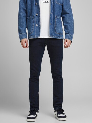 JACK & JONES Skinny Farmer 'Glenn Felix' - kék: elől