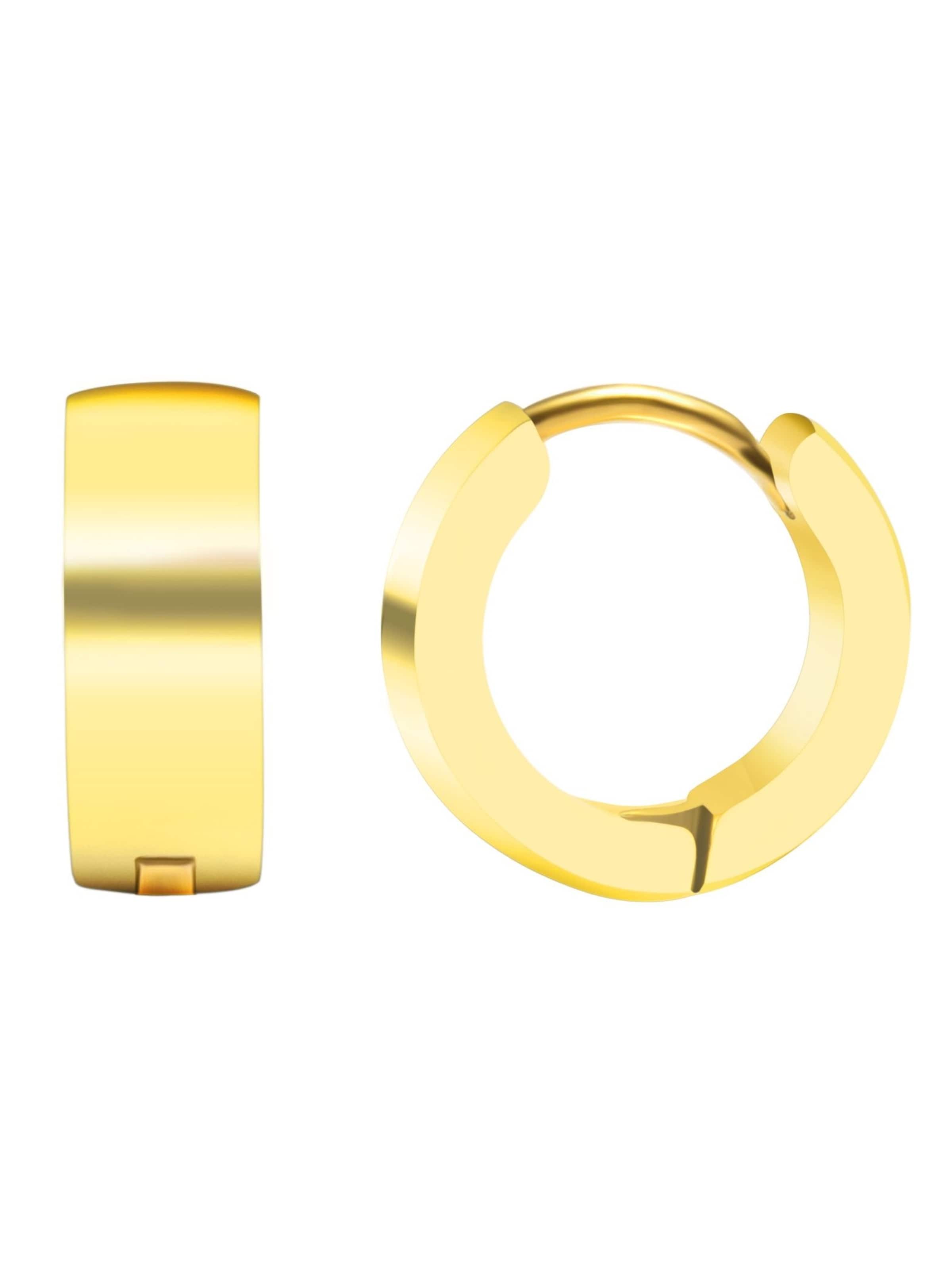 Akzent Earrings 'Gloie, langlebig' in Gold: front