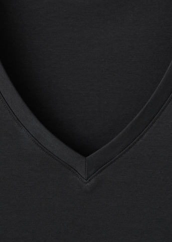 MANGO Nachthemd 'Mawi' in Schwarz