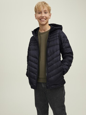 Jack & Jones Junior Between-season jacket 'Hero' in Black: front