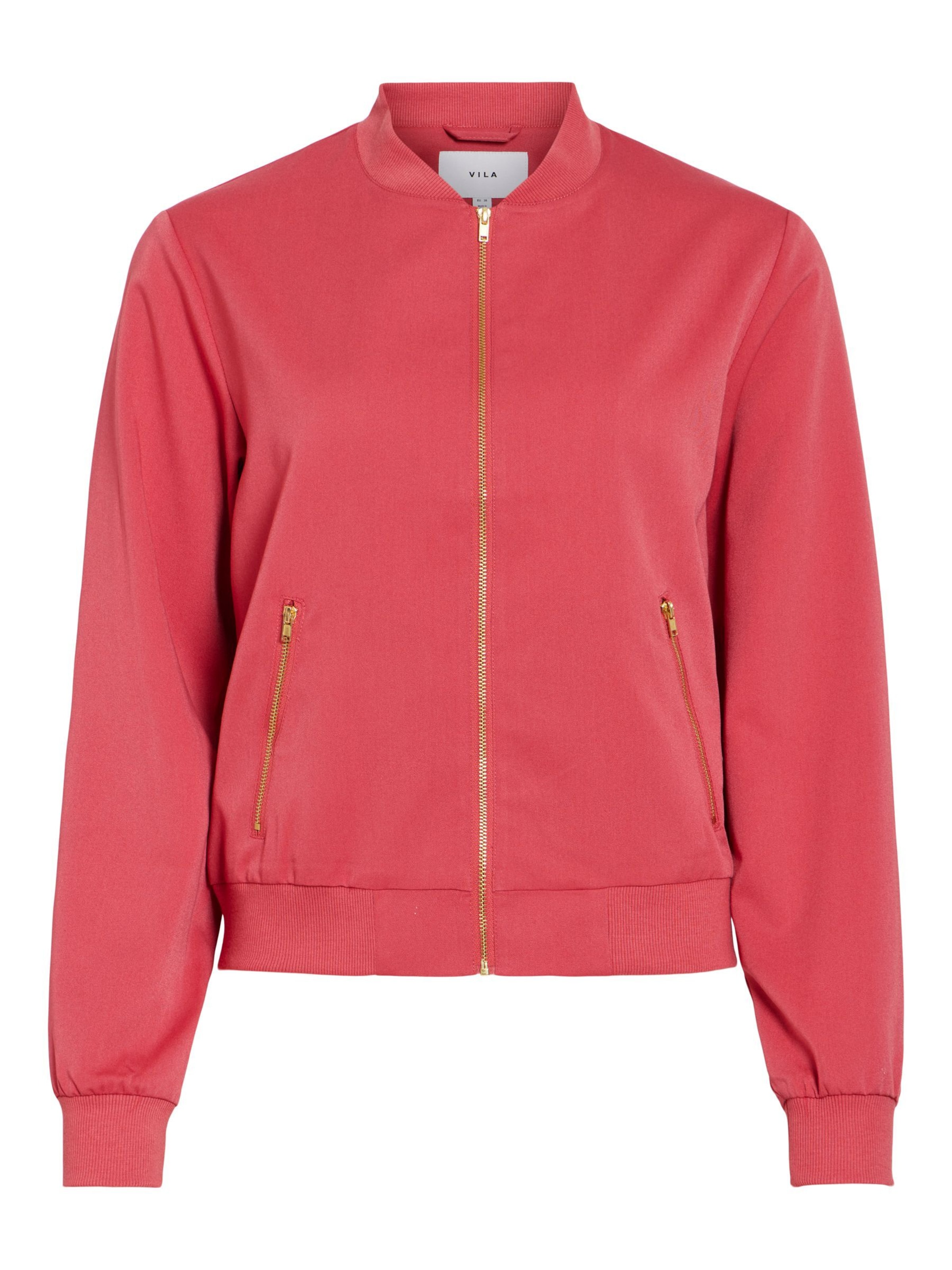VILA Chaqueta de entretiempo 'VIBubble' en frambuesa, Vista del producto