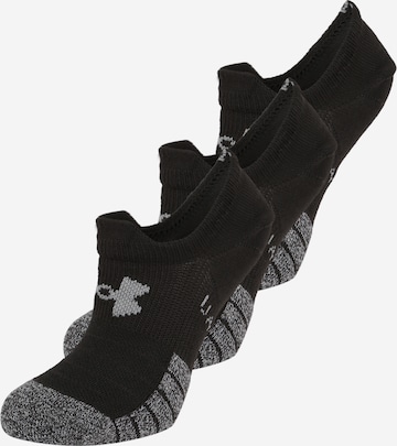 Chaussettes de sport UNDER ARMOUR en noir : devant