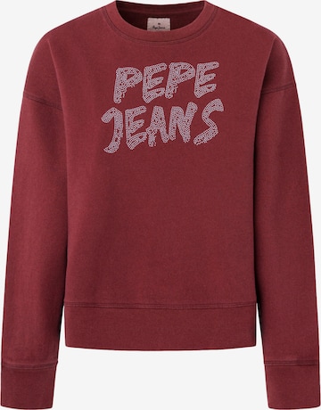Pepe Jeans Sweatshirt 'BAILEY' in Red: front