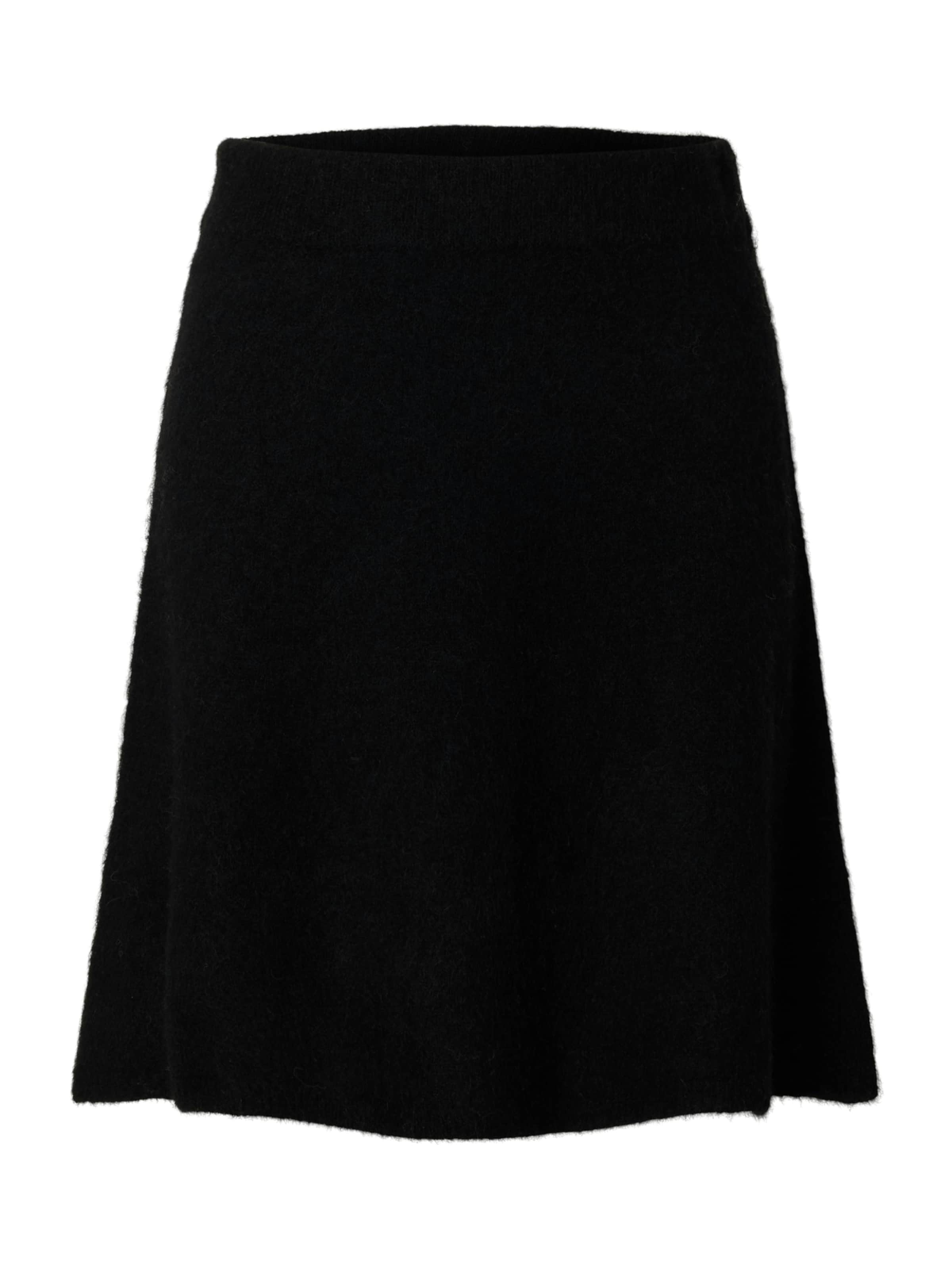 juoda SELECTED Sijonas 'SLFLULU': priekis