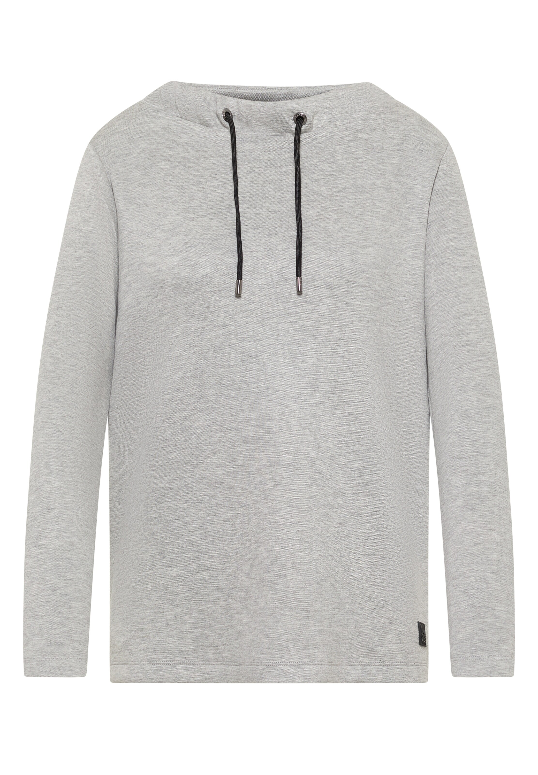 CECIL Sweatshirt 'Piquée' in Grau: Vorderseite