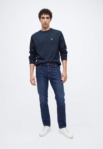 INDICODE JEANS Sweatshirt 'Zarside' in Blue: front