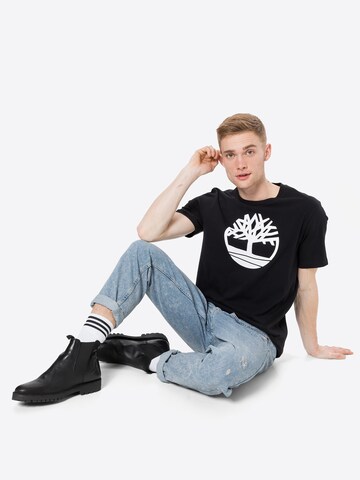 TIMBERLAND T-Shirt in Schwarz