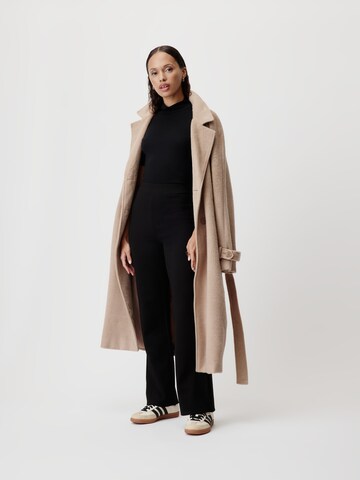 évasé Pantalon 'Enie' LeGer by Lena Gercke en noir