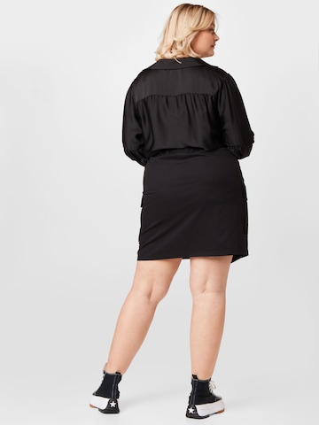 Gonna 'COROS' di Selected Femme Curve in nero