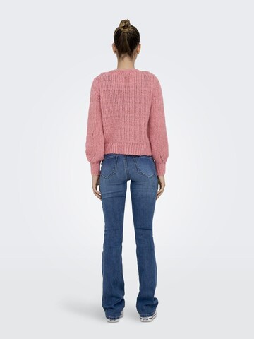 ONLY Knit Cardigan 'Minni' in Pink