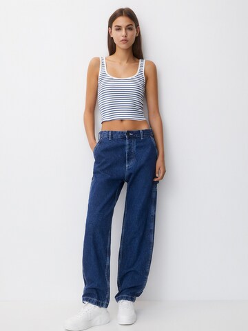 Pull&Bear Top in Blauw