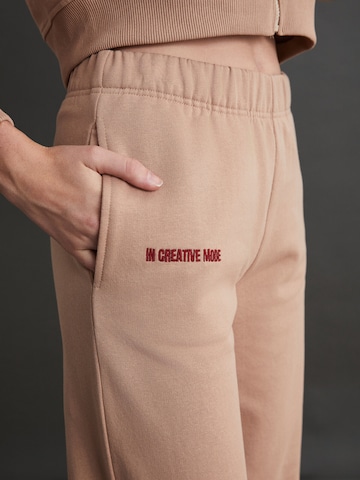 Grimelange Zúžený strih Nohavice - Hnedá